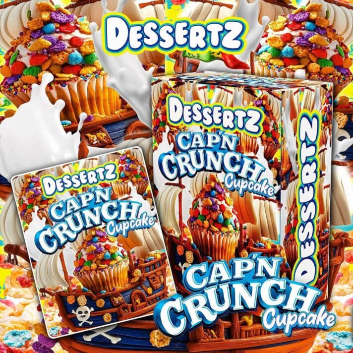 Capn Crunch Cupcake